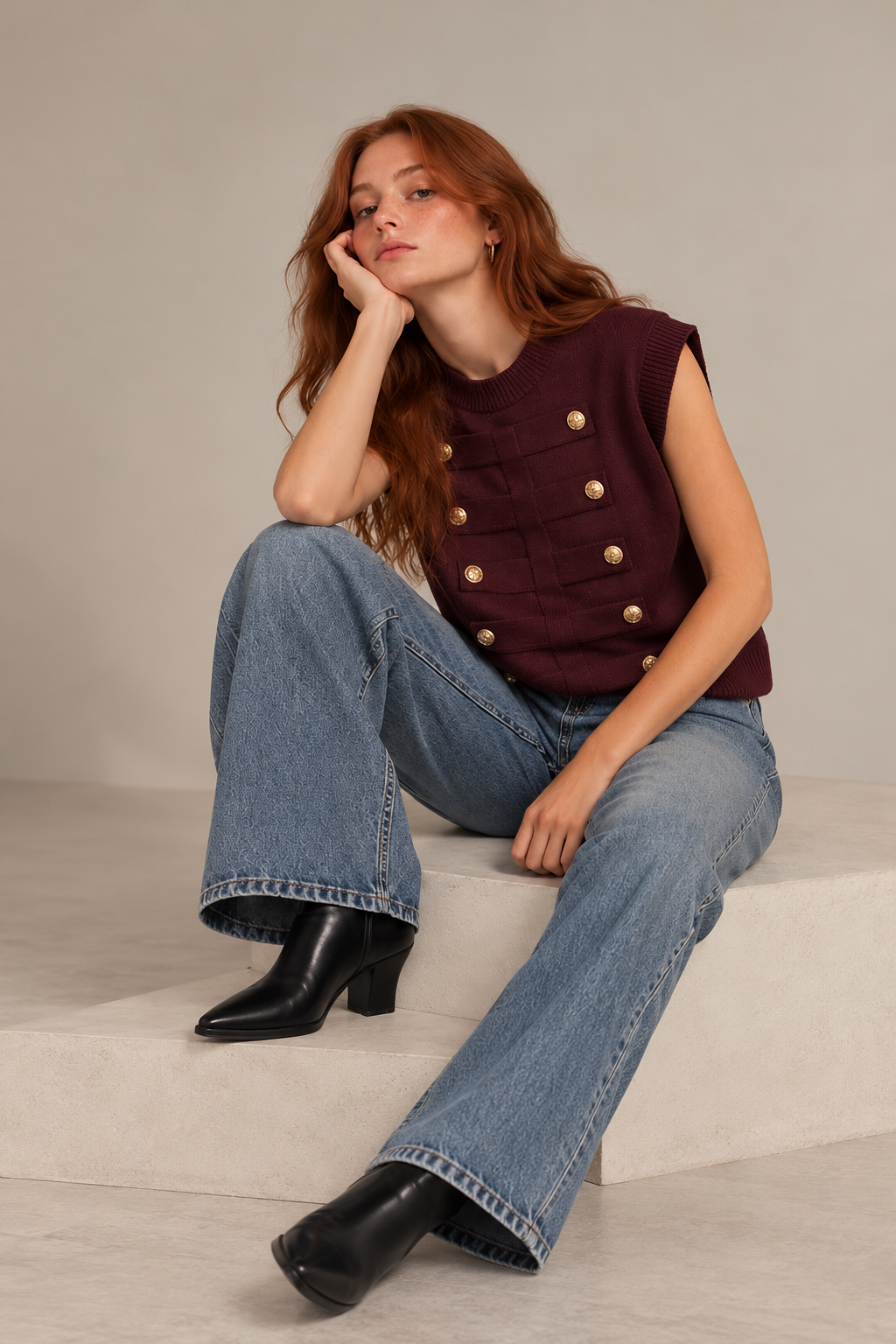 Chaleco Napoleón Oversized