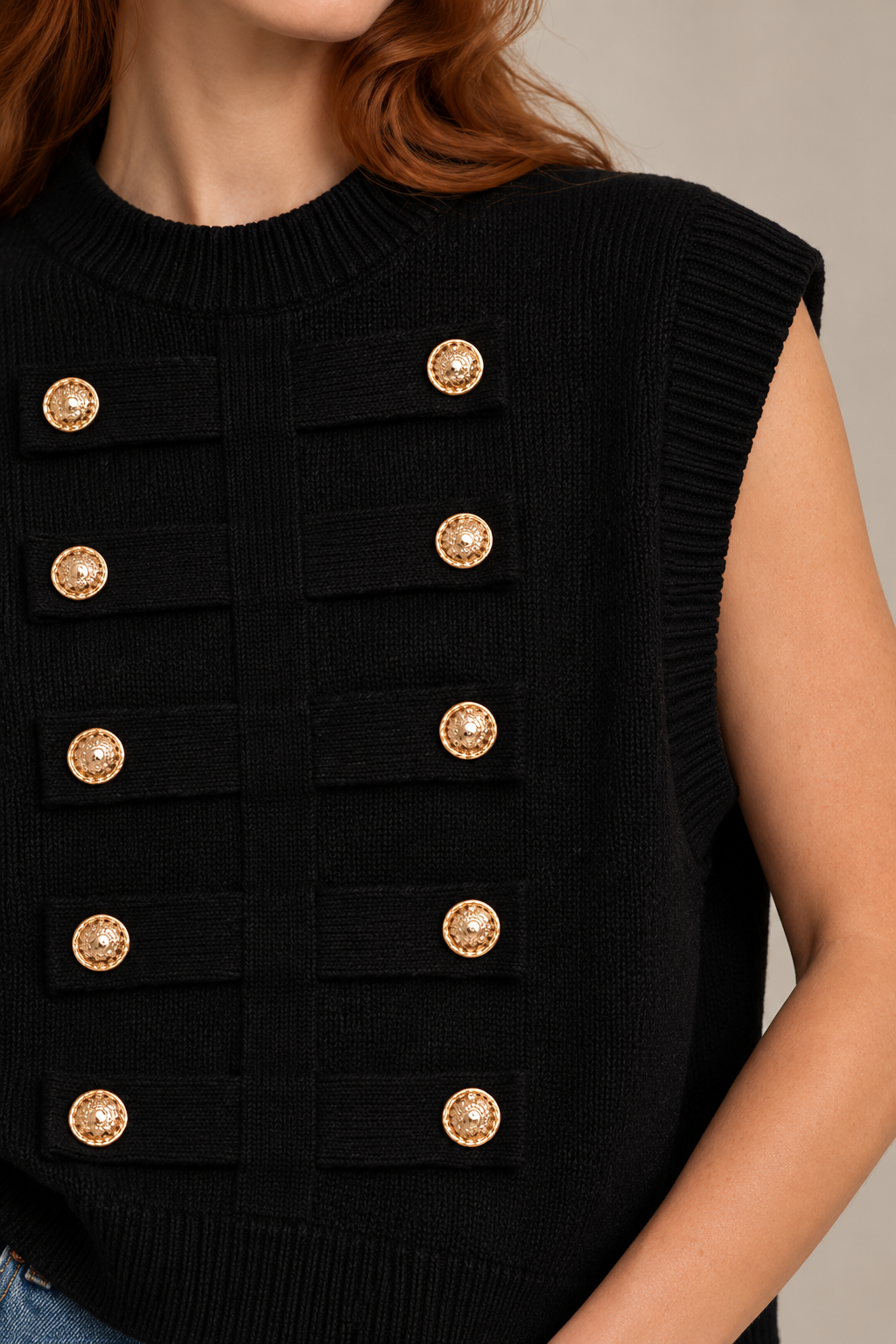 Chaleco Napoleón Oversized