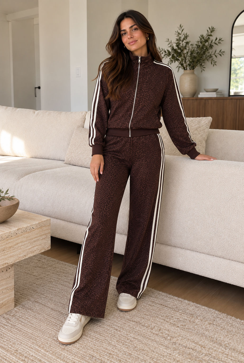 Conjunto de 2 Piezas, Leopardo