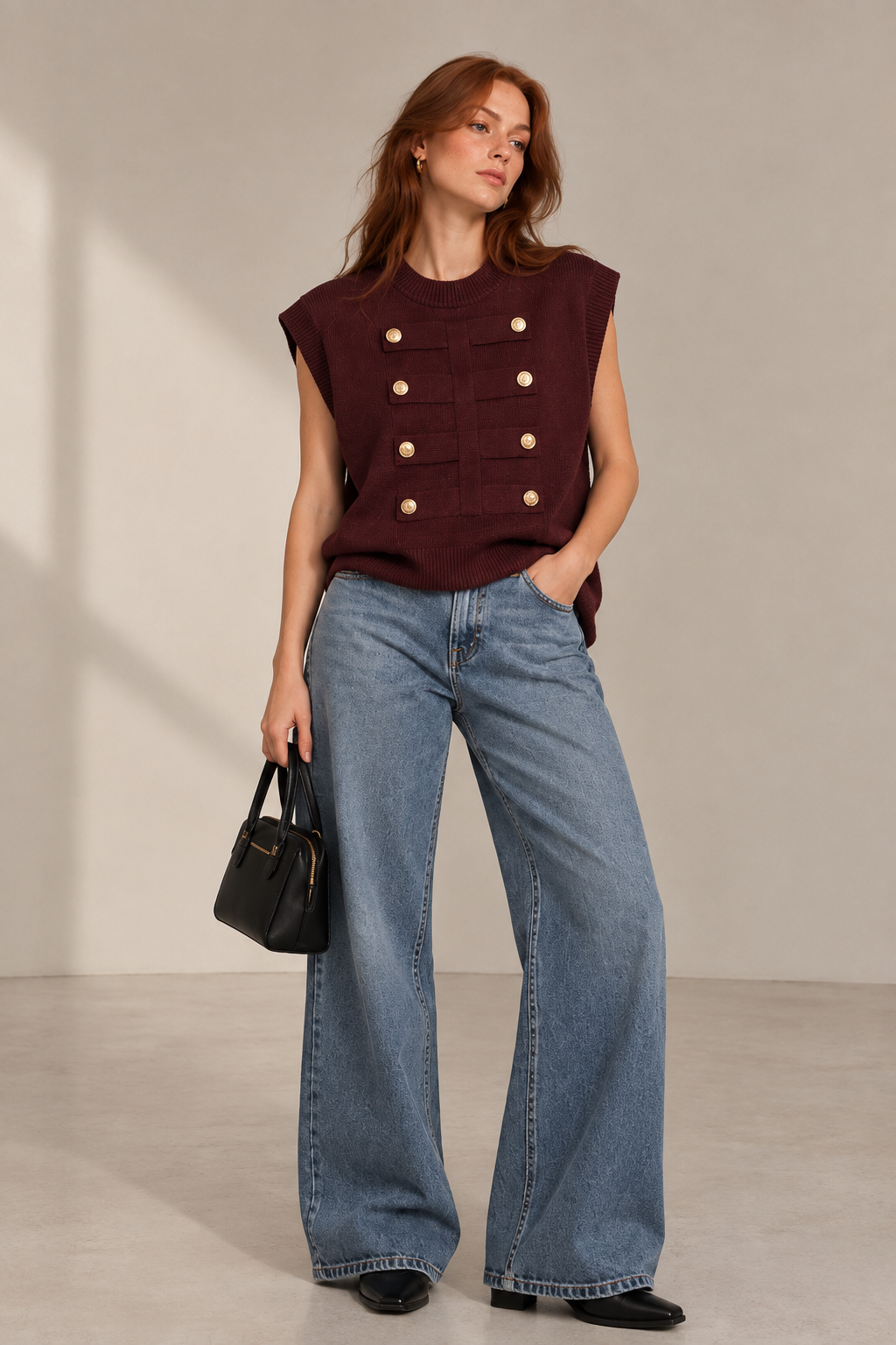 Chaleco Napoleón Oversized