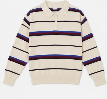 Sudadera Polo Rayada