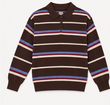 Sudadera Polo Rayada