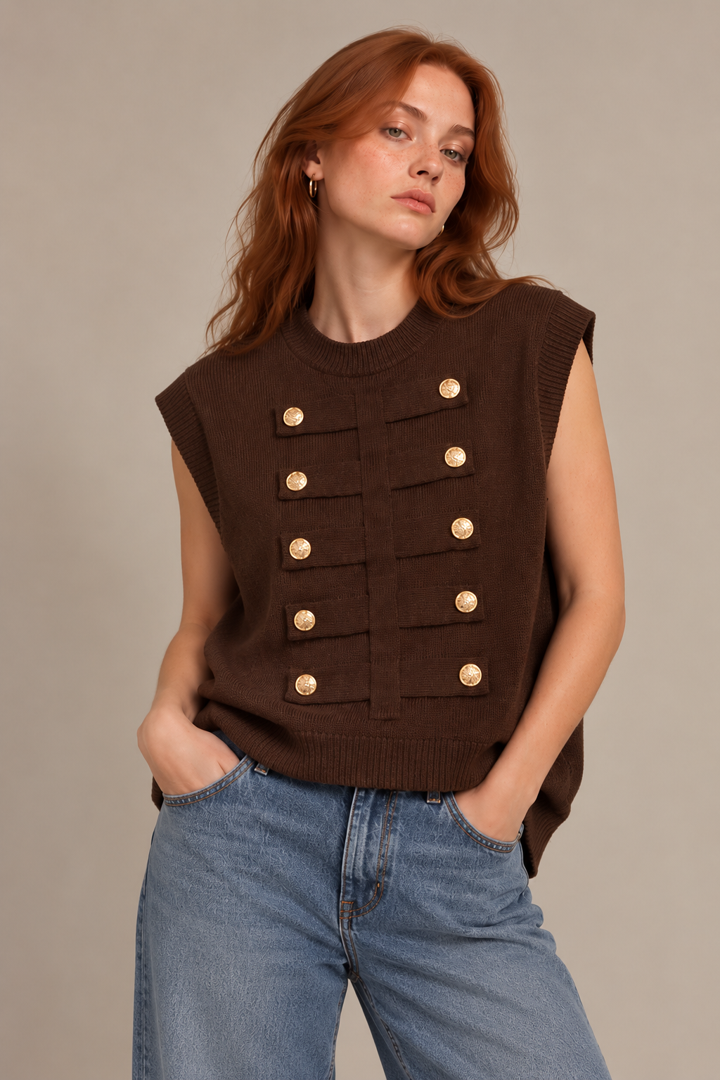 Chaleco Napoleón Oversized