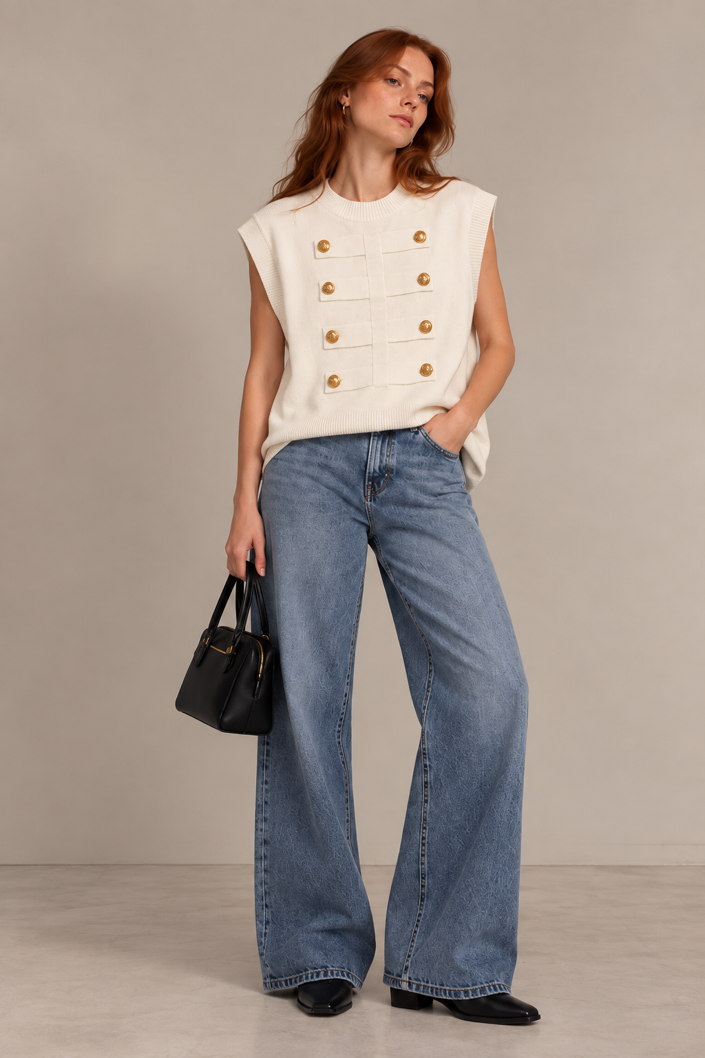 Chaleco Napoleón Oversized