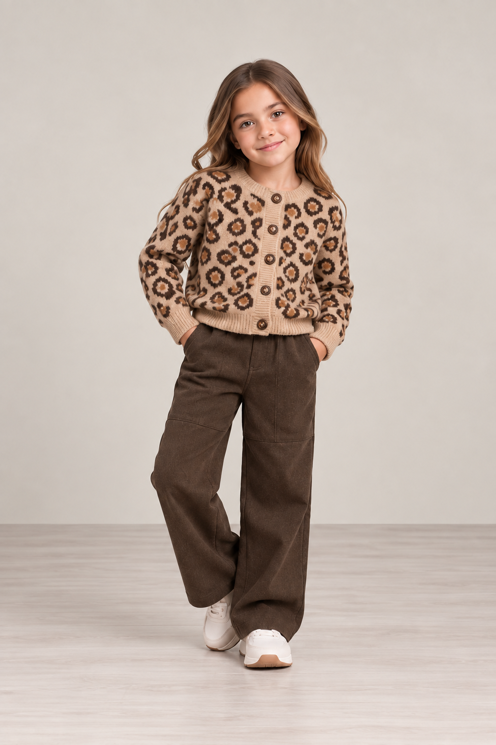 Conjunto de 2 Piezas, Leopardo