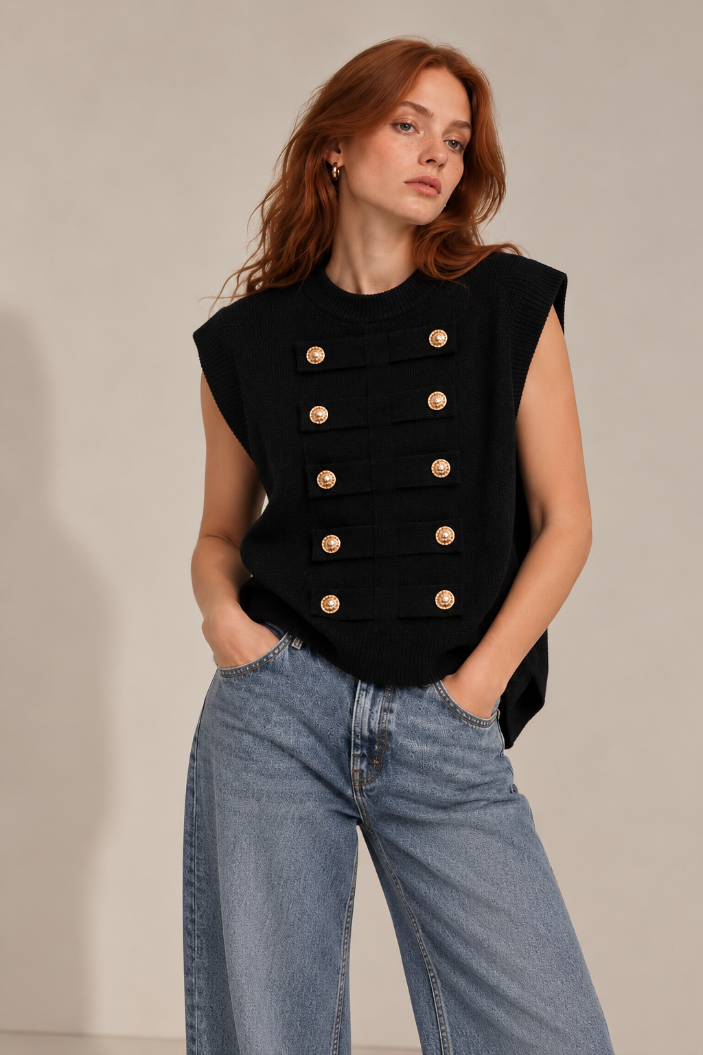 Chaleco Napoleón Oversized