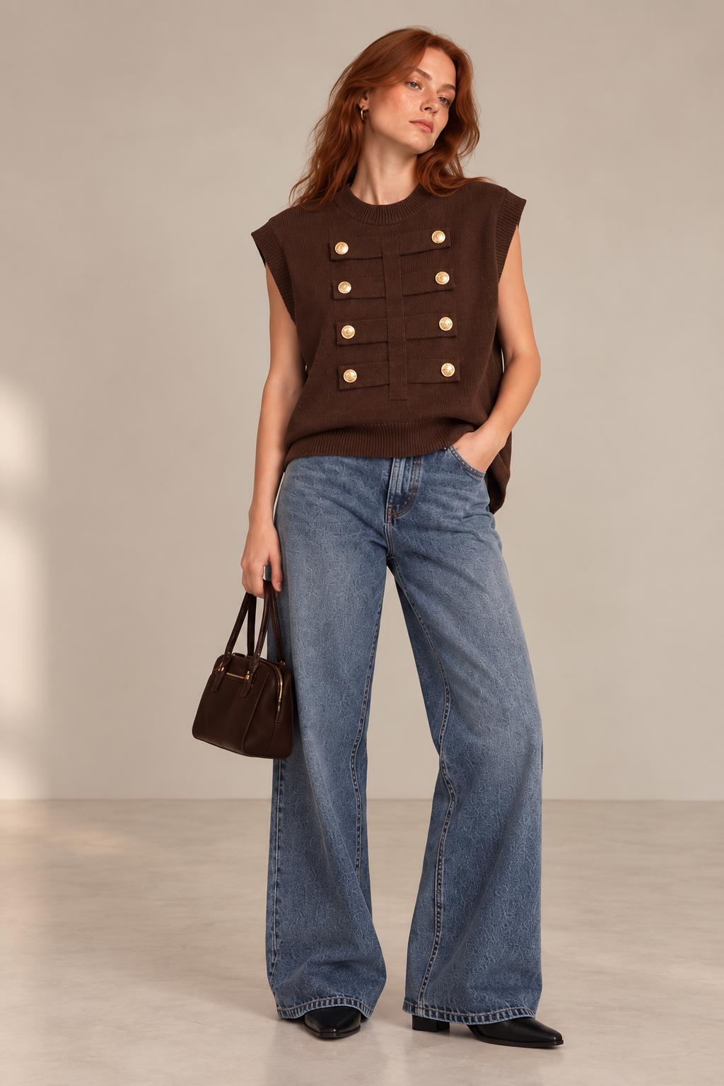 Chaleco Napoleón Oversized