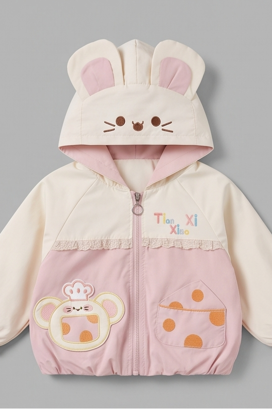 Mini Bear - Chamarra Impermeable