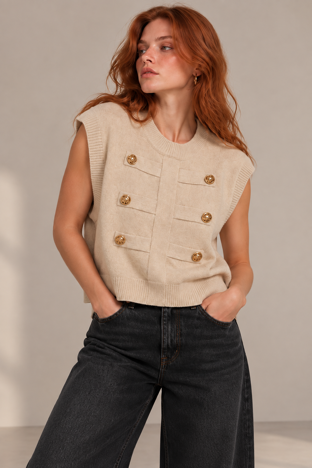 Chaleco Napoleón Oversized
