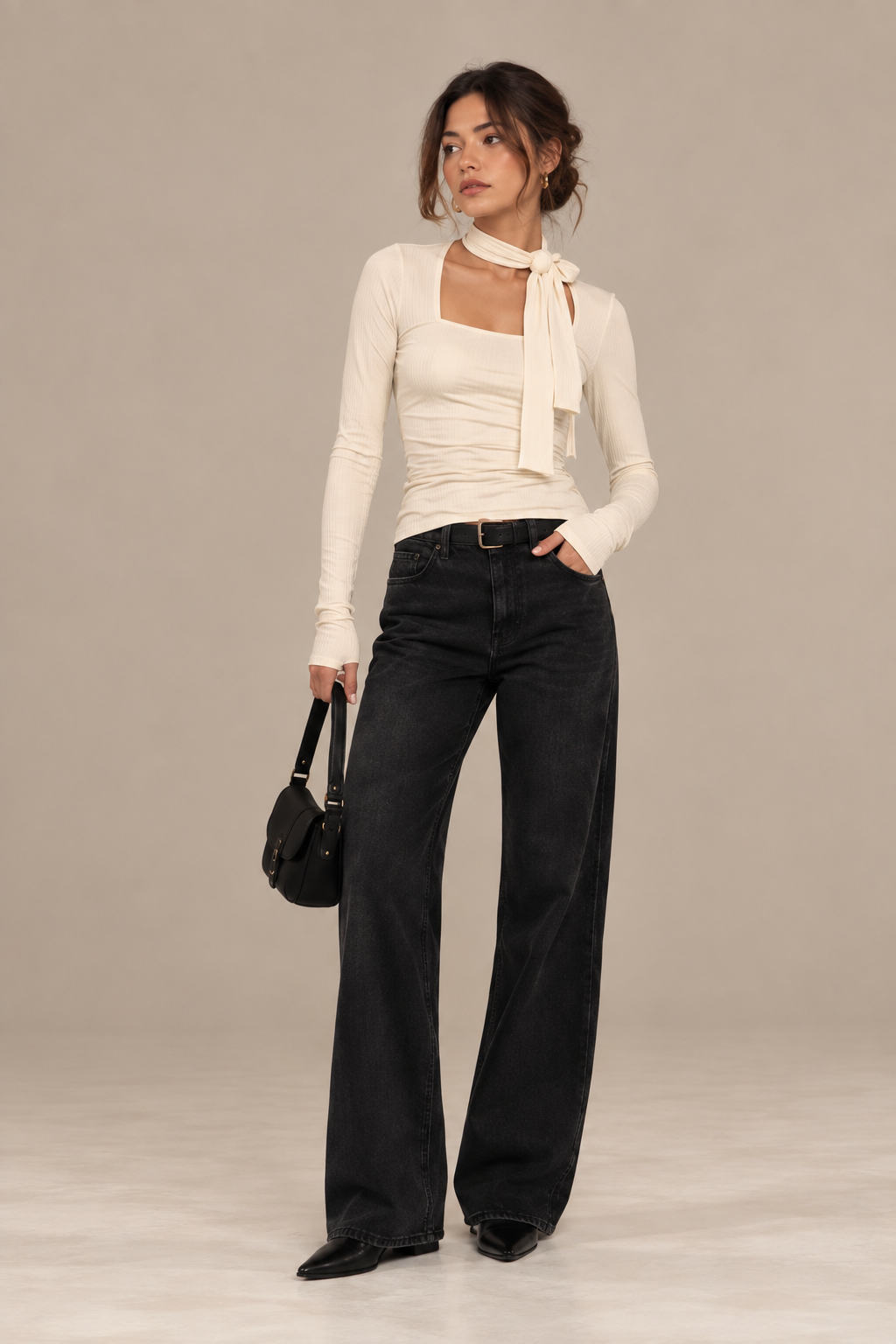 Blusa Con Lazos