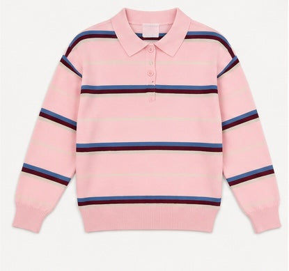 Sudadera Polo Rayada