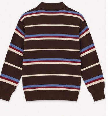 Sudadera Polo Rayada