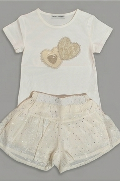 Conjunto Doble Corazón Dulzura
