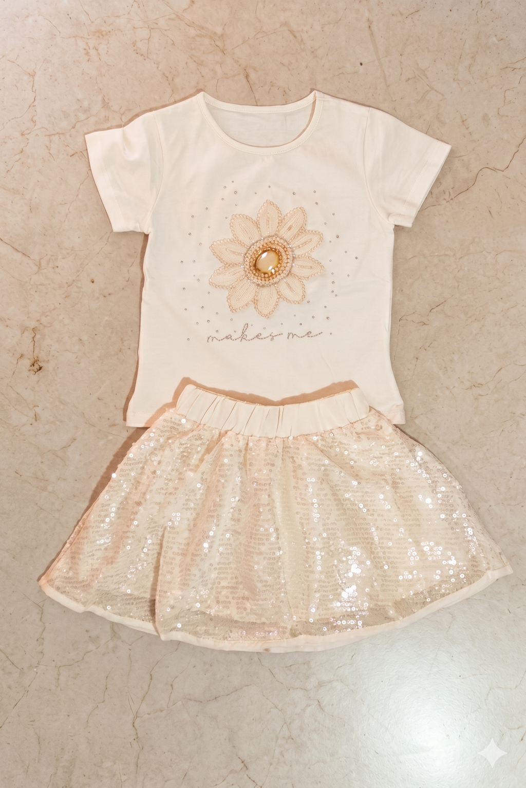 Conjunto Flor Brillante