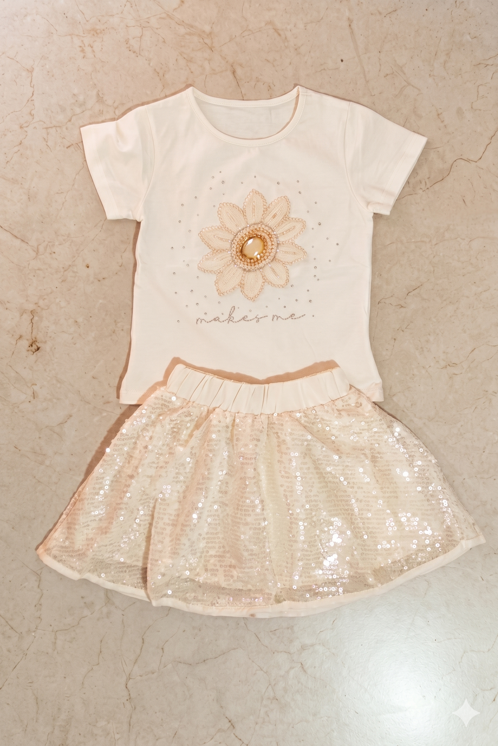 Conjunto Flor Brillante