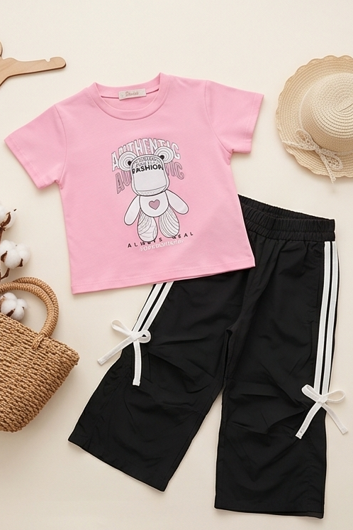 Conjunto Casual de Oso