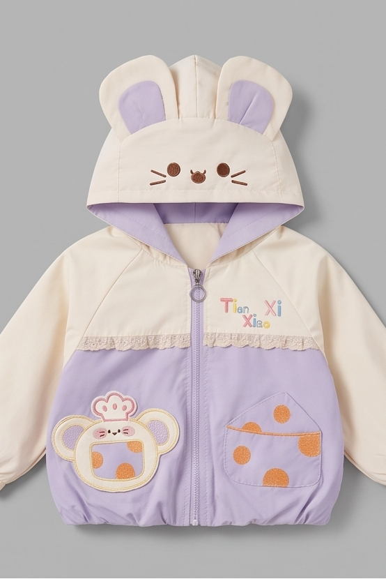 Mini Bear - Chamarra Impermeable