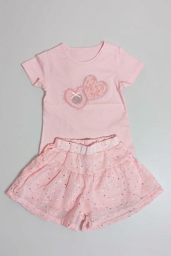 Conjunto Doble Corazón Dulzura